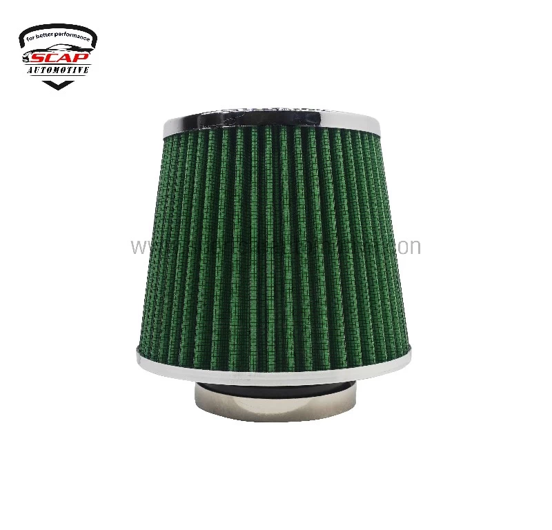 3"inch, 3.5"inch ,4"inch GREEN AIR FILTER UNIVERSAL FILTER AFT607B  (SKU 33-267)