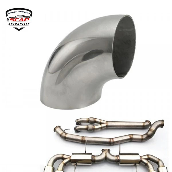 2.5"INCH 2MM STAINLESS STEEL 90 DEGREE ELBOW PIPE TKBXGG25 SSP2.5 (SKU 36-236)