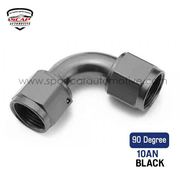 10AN SWIVEL 90 DEGREE FEMALE FLARE UNION ADAPTOR SCAP AUTOMOTIVE JT2TMAN10-90  (SKU 34-269)