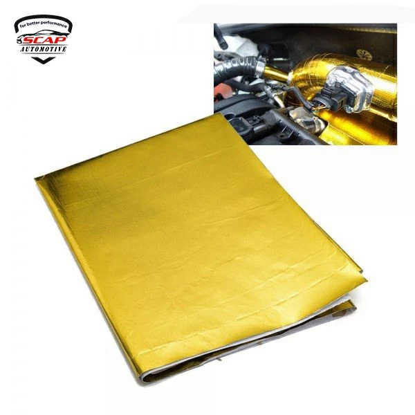 39"x 47" ADHESIVE GOLD HEAT WRAP BARRIER SCAP WR19GOLD  (SKU 36-164)