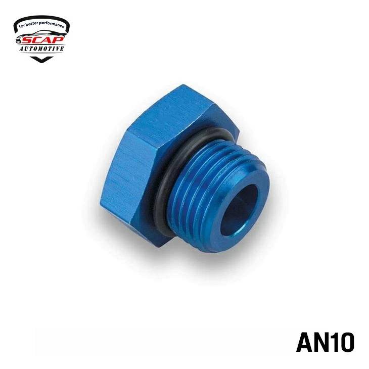 PLUG AN10 END SCAP-XA7093  (SKU 34-220)