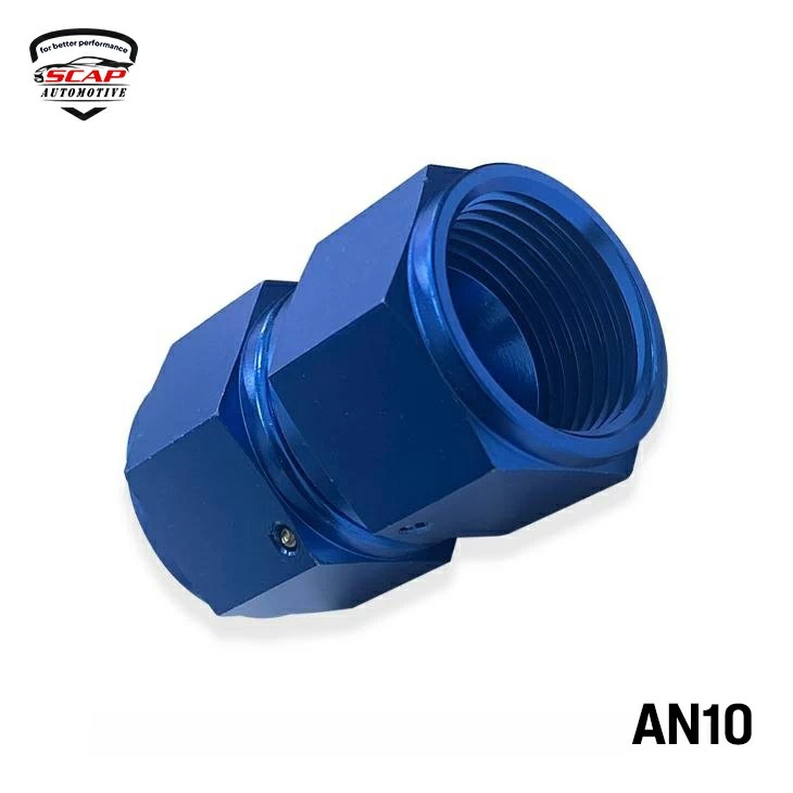 FEMALE ADAPTOR AN10 BLUE SCAP-XA70132  (SKU 34-199)