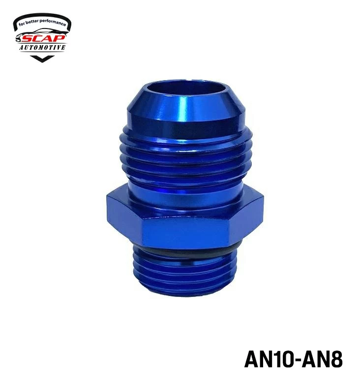 AN10-AN8 MALE ADAPTOR SCAP-XA70120  (SKU 34-180)