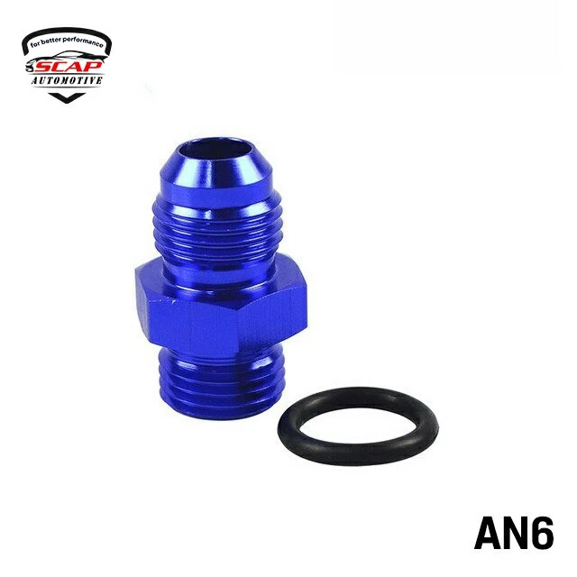 AN6 MALE ADAPTOR FITTING SCAP-XA7092  (SKU 34-168)