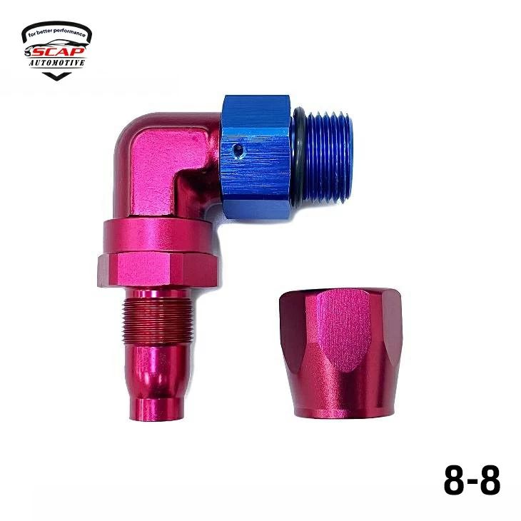 MALE END 90D 8-8 FITTING SCAP-XA70100  (SKU 34-156)