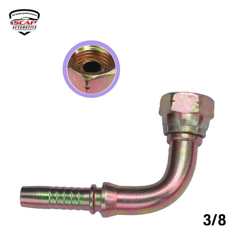 3/8 JIC ELBOW FITTING SCAP-FJE2  (SKU 34-106)