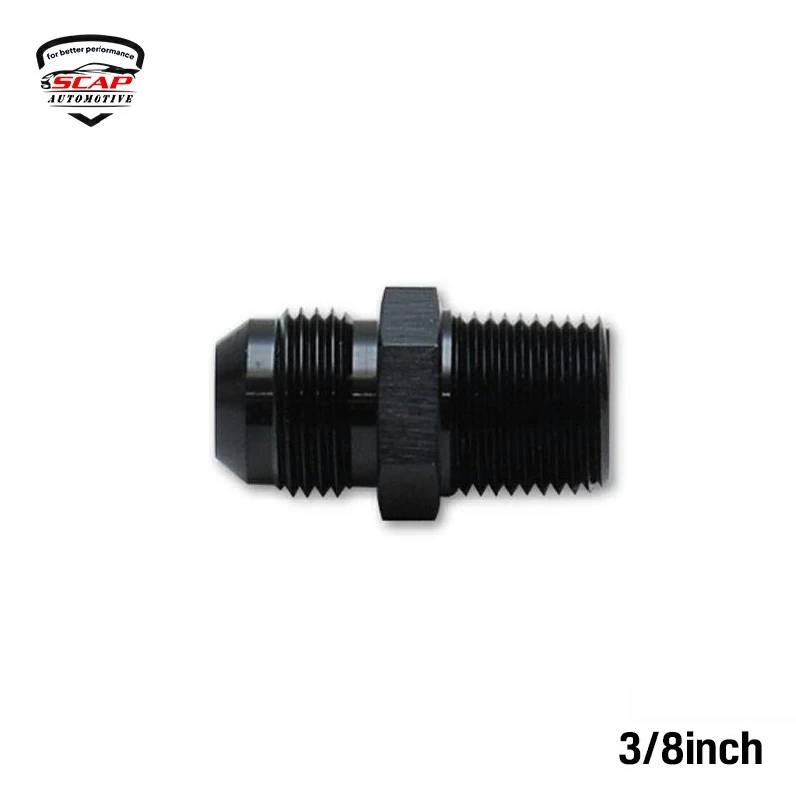 MALE ADAPTOR AN10-3/8"NPT FITTING SCAP AN10-3/8"NPT  (SKU 34-091)
