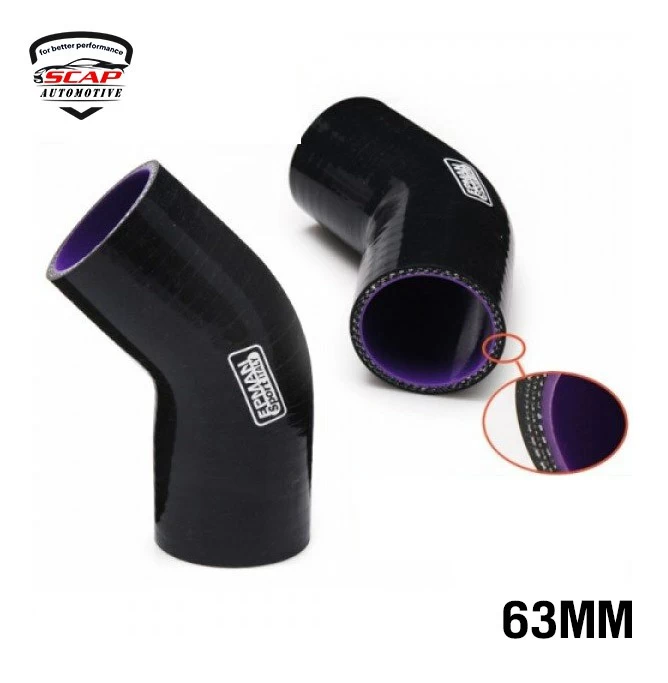 2.5"INCH 45D SILICON HOSE SCAP SH45D2.5  (SKU 34-047)