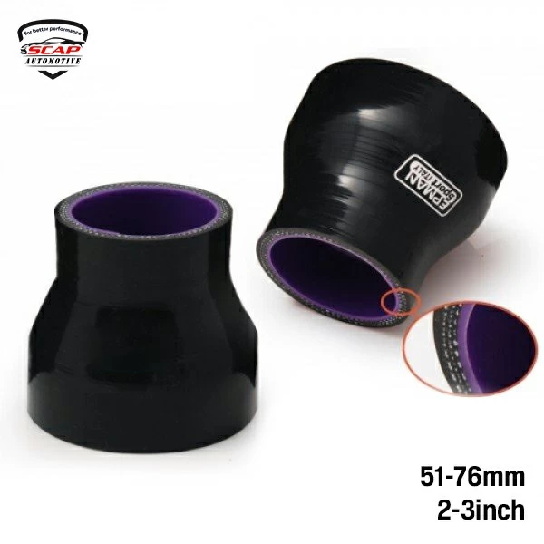 2"-3"INCH ST.REDUCER SILICONE HOSE SCAP SHR2-3  (SKU 34-030)