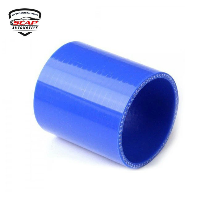 4"INCH STRAIGHT SILICONE HOSE BLUE SCAP SH4BL (SKU 34-331)