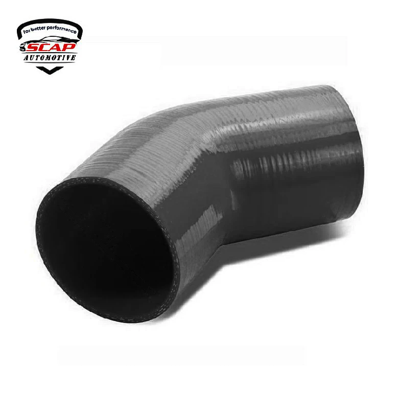SILICONE HOSE 45DEGREE 3.5-4" SCAP-SH45*3.5-4  (SKU 34-136)