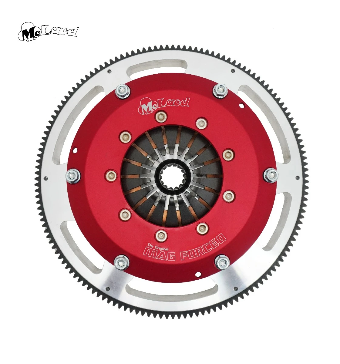 CLUTCH DOUBLE PLATE TOYOTA 1FZ-FE MCLEOD COPY SCAP-CTLMC24.5  (SKU 37-120)