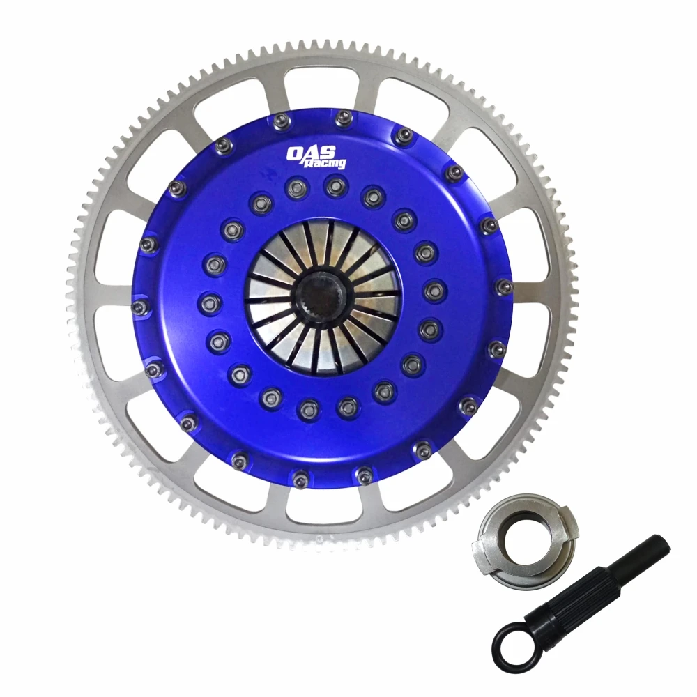 OAS CLUTCH TOYOTA 1FZ-FE DOUBLE WITH SPRING HUB OAS RACING OAS-CTLWSH2 (SKU 37-338)