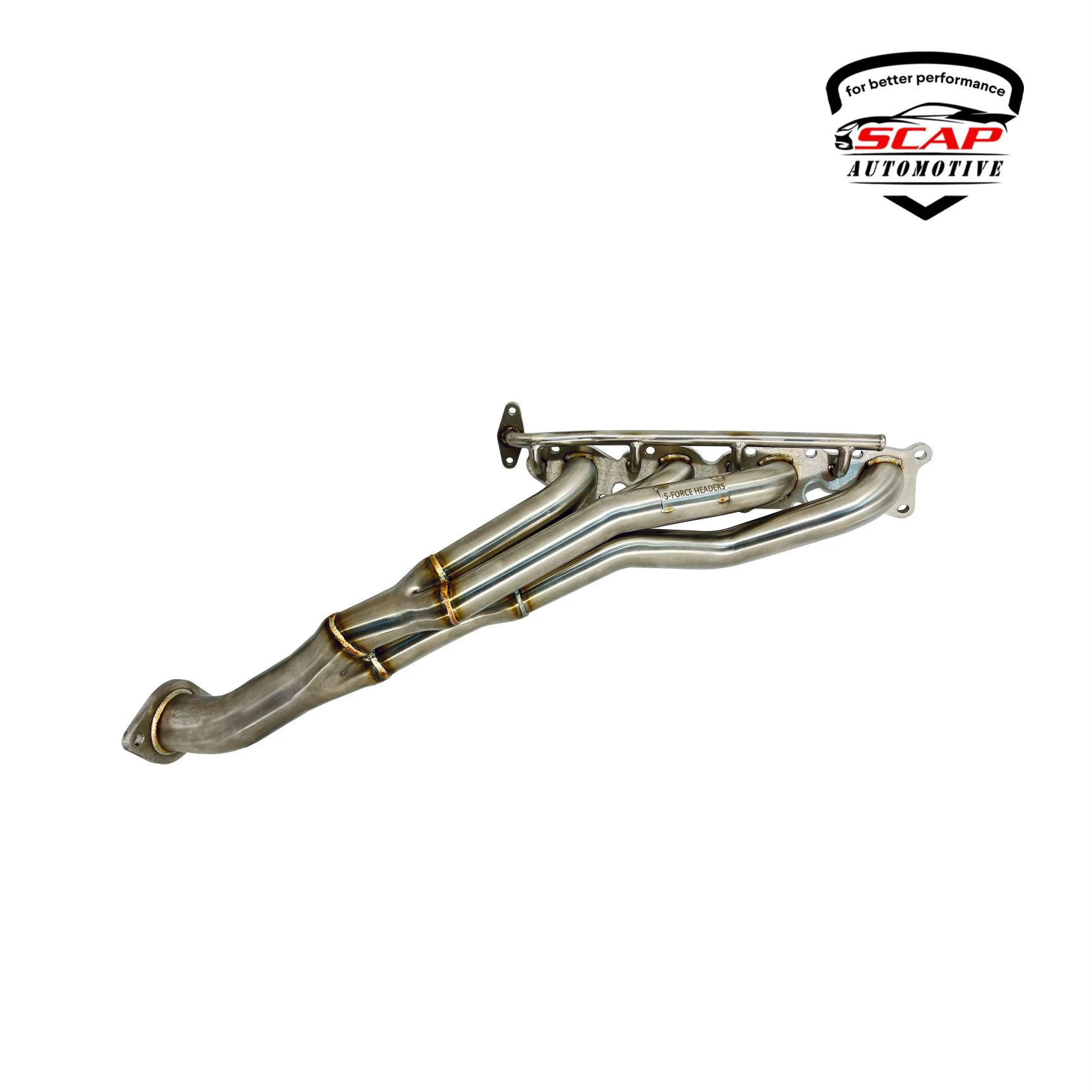 HEADERS WITH HEATER PIPE & DOWN PIPE TOYOTA TUNDRA/TOYOTA LEXUX 5.7L 07-21 AMERICAN RACING COPY ASW-HTTNEWWDP (SKU 36-283)