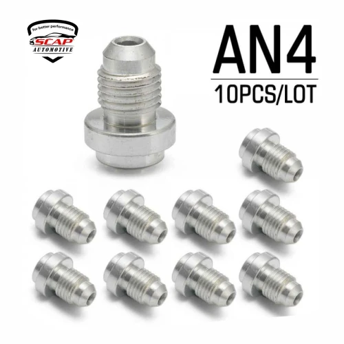 HJTAN8 8AN MALE ALUMINIUM WELD ON FITTING  XA70168  (SKU 34-243)