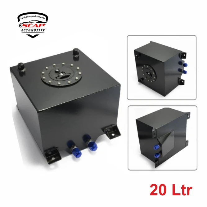 FUEL CELL 20 LTR. WITOUT SENSOR ALUMINIUM SCAP YX9414-20N-BK (SKU 35-267)