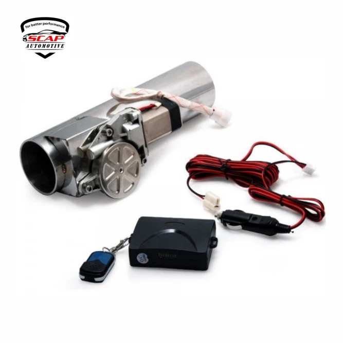 3" EXHAUST ELECTRICAL CUTOUT WITH REMOTE CONTROL VALVE CUT01G30  (SKU 36-354)