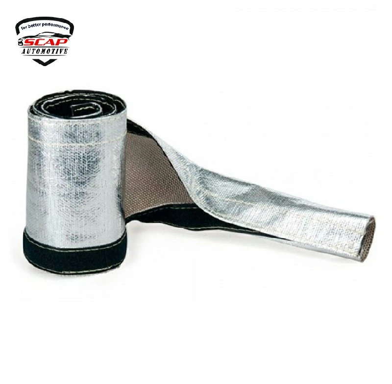 1.25",3FT ALUMINIZED METALLIC HEAT SHIELD SLEEVE WR110M314-1 (SKU 36-356)