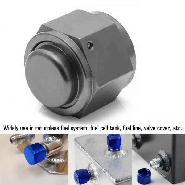 AN10 FLARE TUBE CAP FITTING(NUT) SCAP AUTOMOTIVE JTAN10MD  (SKU 34-275)