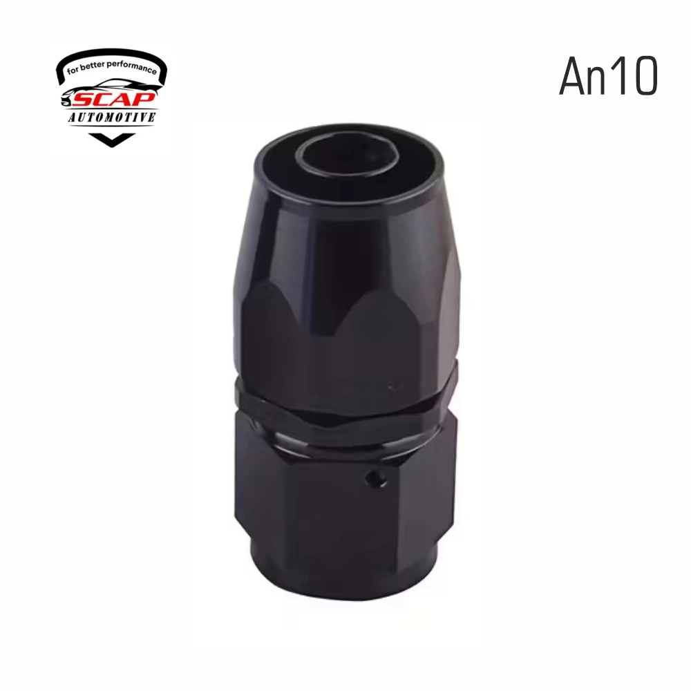 AN10 STRAIGHT TEFLON FITTING AN10TF-OCST. (SKU 34-260)