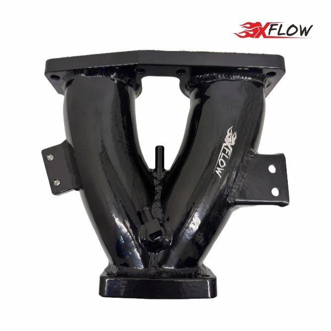 Y-PIPE INTAKE ALUMINIUM Y-82MM BLACK NISSAN TB48DE FOR INFINITI THROTTLE XFLOW-ALY4882  (SKU 43-202)